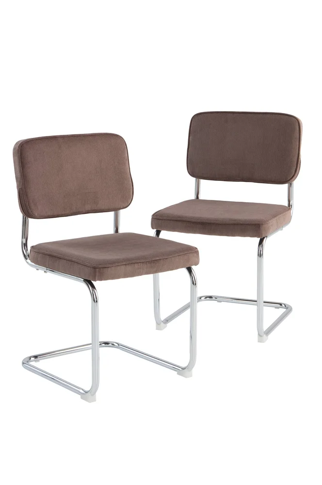 HJO 2-pakke stol - Brun m v:1846656