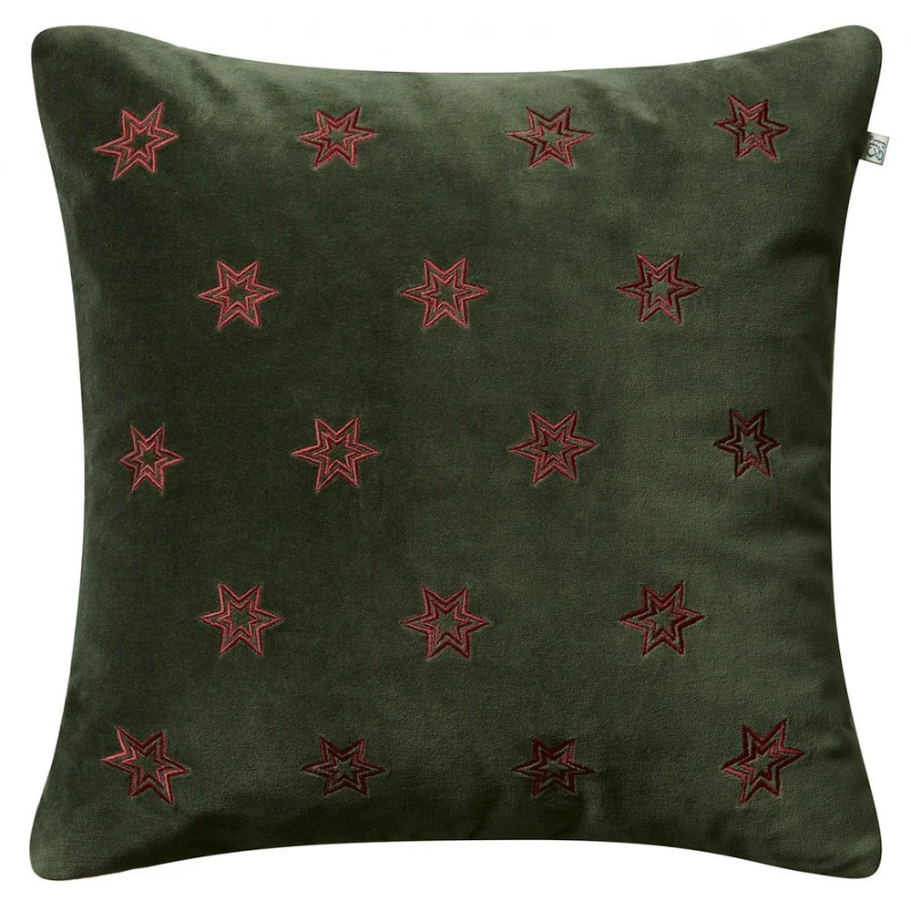 Star Putetrekk 50x50 cm, Skogsgrønn v:899757