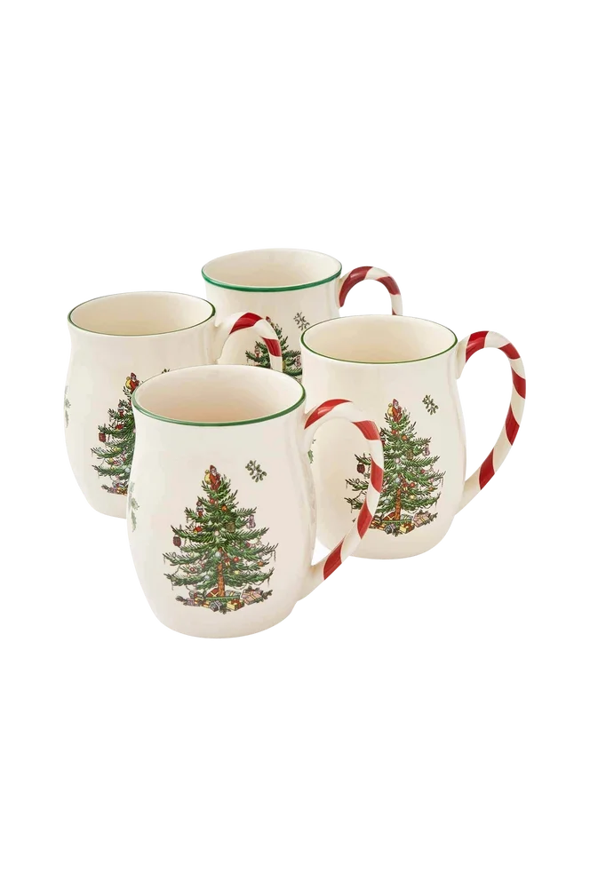 Krus Christmas Tree 40 cl 4-pk – Hvit – Kjøkken & husholdning | m v:4828728 Krus Christmas Tree 40 cl 4-pk – Hvit – Kjøkken & husholdning | m v:4828728