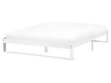 Seng uten sengegavl Furutre TALAIRAN 160 x 200 cm Hvit v:3485451