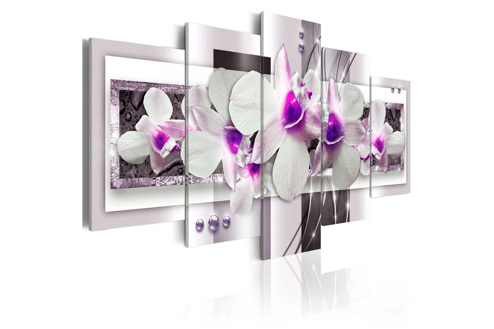 Bilde With Violet Accent 100x50 v:9522144