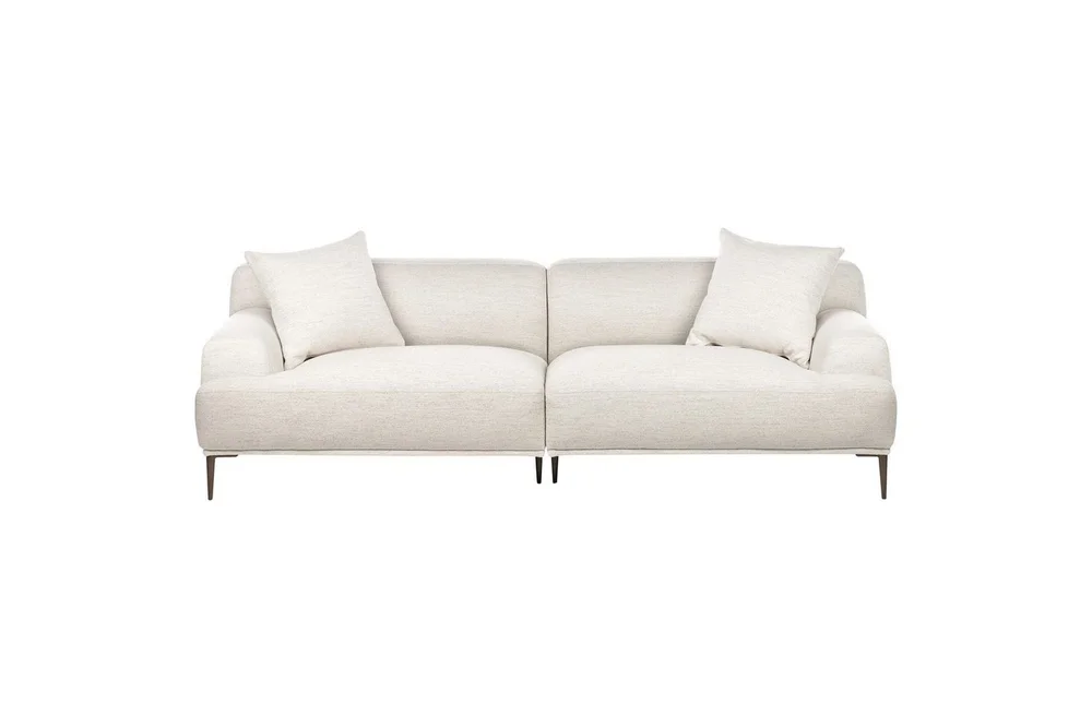 3-sitssoffa Beliani Matila Beige, brun Beige||Brown v:2029752 3-sitssoffa Beliani Matila Beige, brun Beige||Brown v:2029752