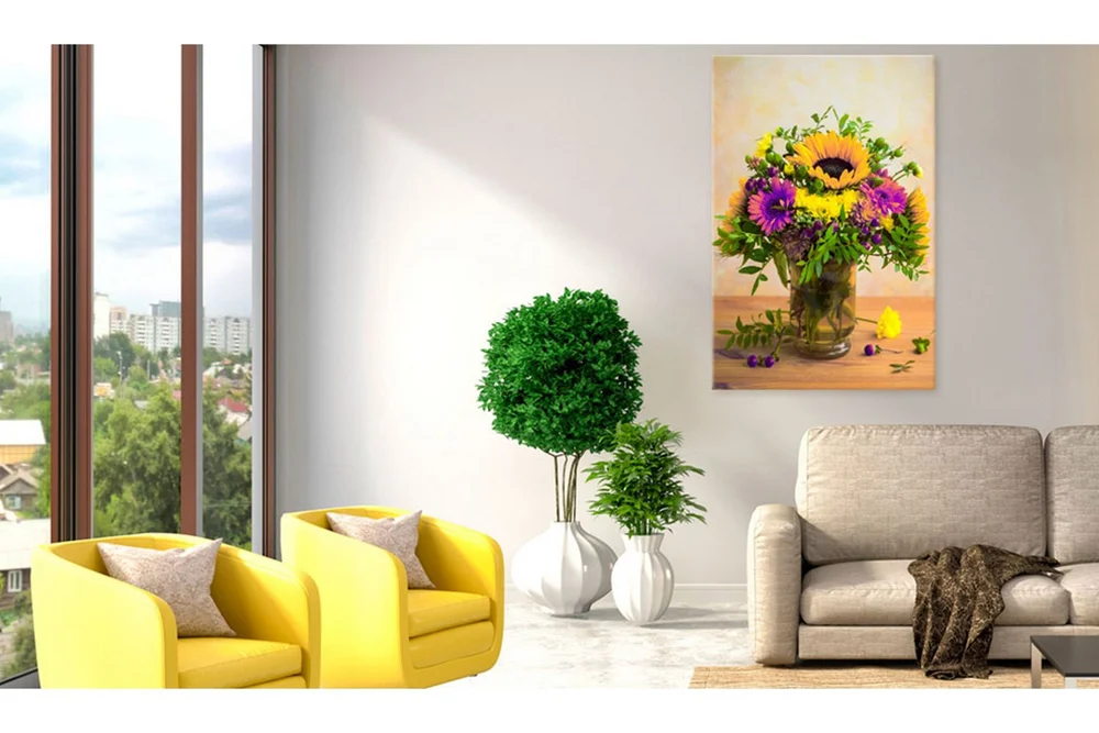 Tavle Flowery Charm 80X120 v:2229970
