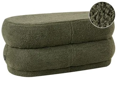 Polstret benk ELLENDALE Bouclé Grønn v:2594247 Polstret benk ELLENDALE Bouclé Grønn v:2594247