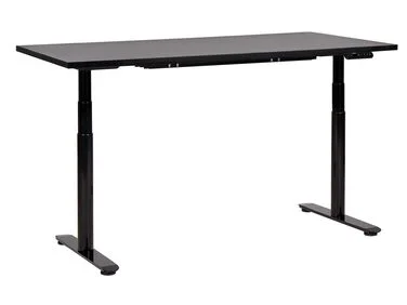 Elektrisk justerbart skrivebord DESTINAS 160 cm 72 cm Svart v:2372375 Elektrisk justerbart skrivebord DESTINAS 160 cm 72 cm Svart v:2372375