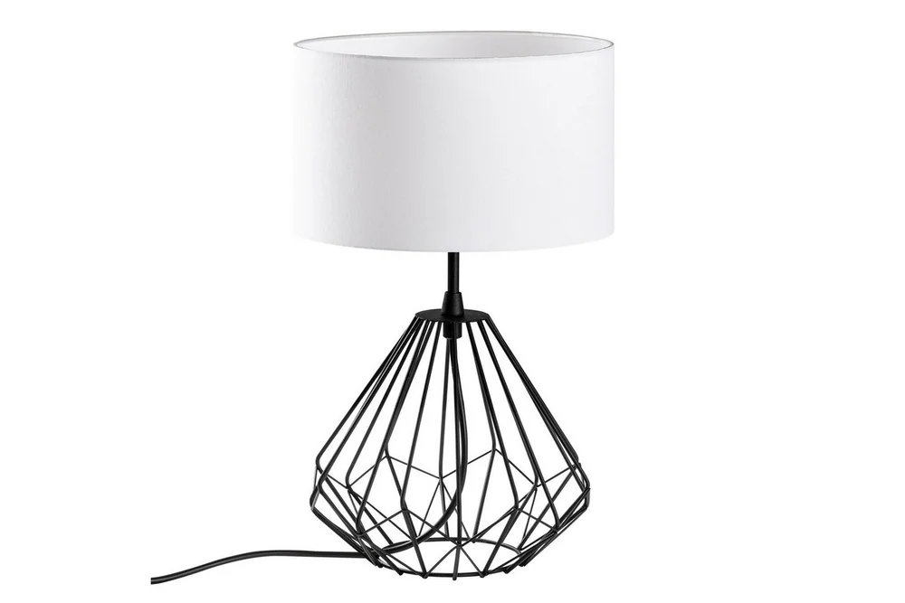 Bordlampe Almasi Hvit / Svart v:4118472
