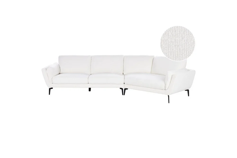 3-sitssoffa Beliani Kansseli Beige, svart White||Black v:9139481 3-sitssoffa Beliani Kansseli Beige, svart White||Black v:9139481