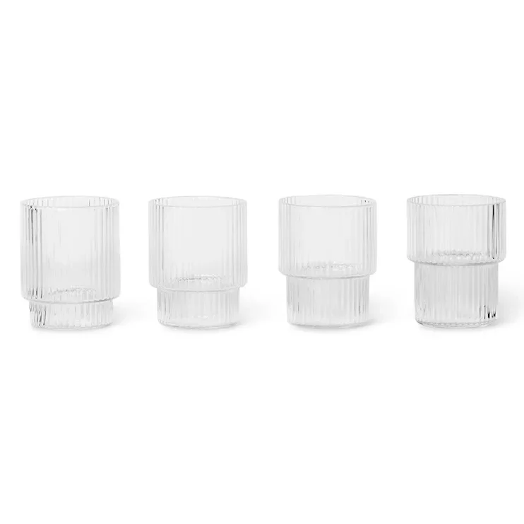 Ripple glass small 6 cl 4-pakning v:4243691