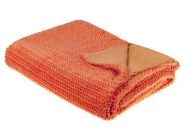 Pledd BJAS 150 x 200 cm Oransje v:1029771