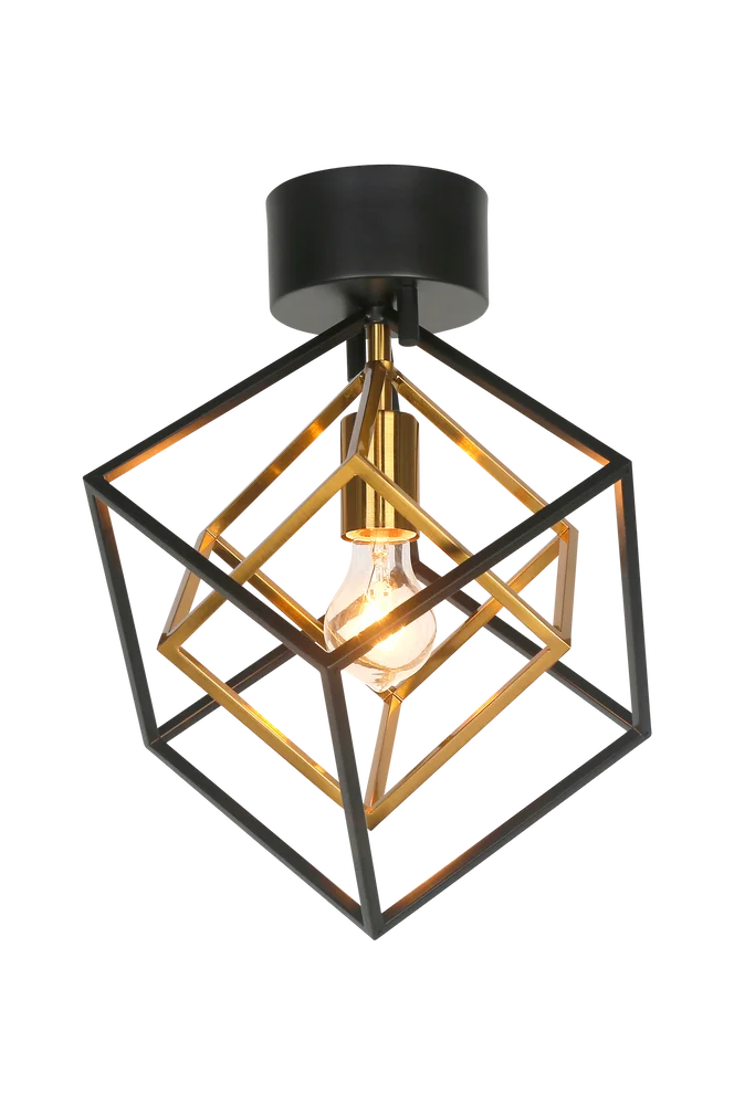 Plafond Cubes krom – Messing – Belysning | m v:6188146 Plafond Cubes krom – Messing – Belysning | m v:6188146