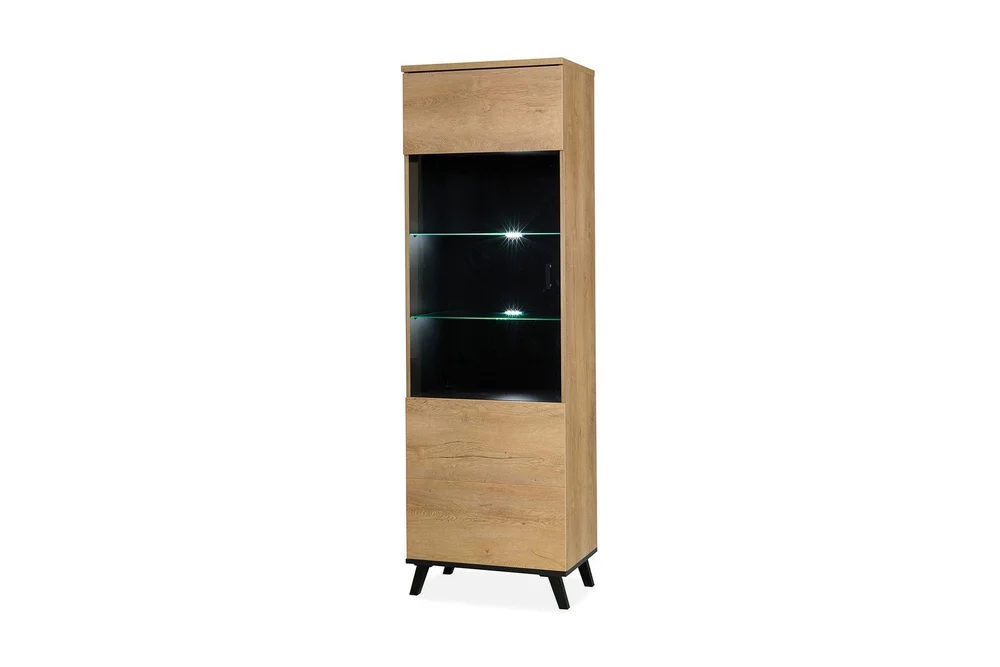 Lewa Vitrineskap 40×61 cm LED-belysning v:1212415 Lewa Vitrineskap 40×61 cm LED-belysning v:1212415