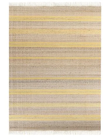 Teppe TALPUR Gul 160 x 230 cm Jute v:1136891 Teppe TALPUR Gul 160 x 230 cm Jute v:1136891