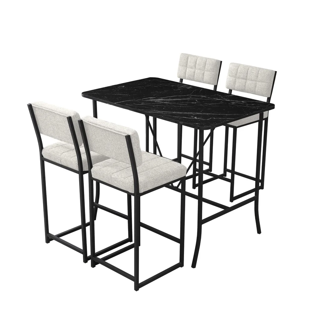 Cenanwesh bargruppe bord + 4 stoler v:2469089