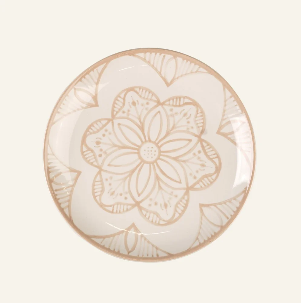 Tallerken beige - ø20,5 v:300744