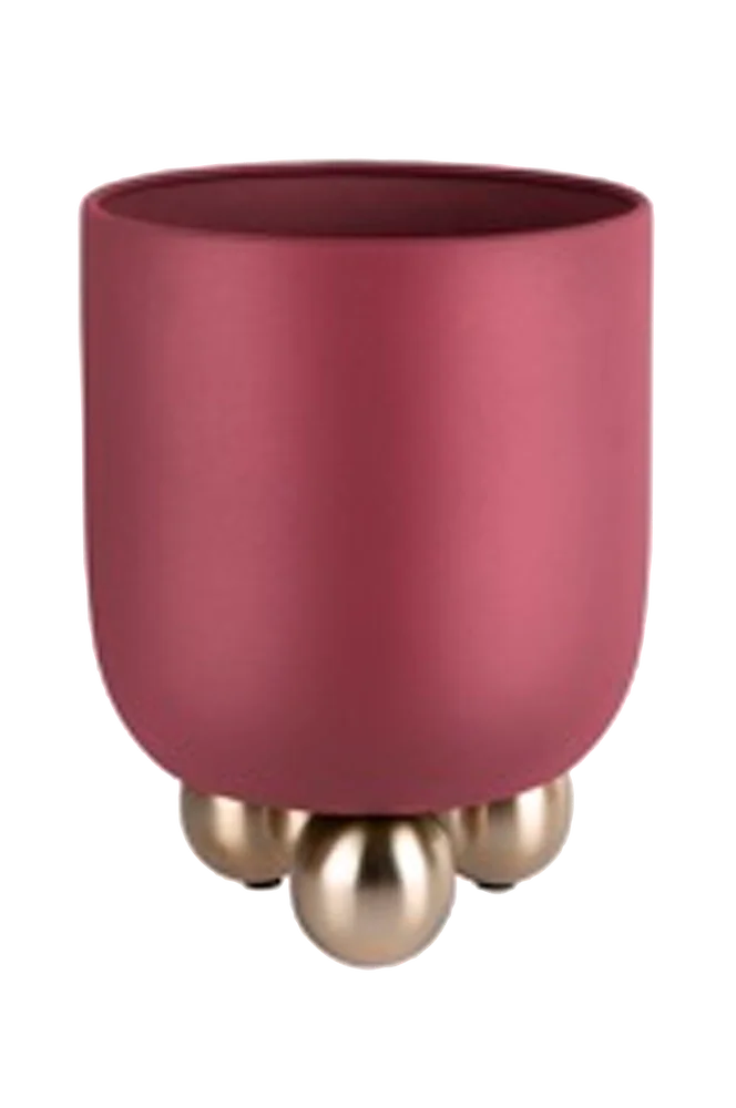 Potteplante Estilo Large - Rød - Dekor | m v:8223856
