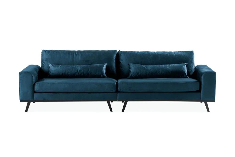 Copenhagen 4-seters Fløyelssofa v:3147895