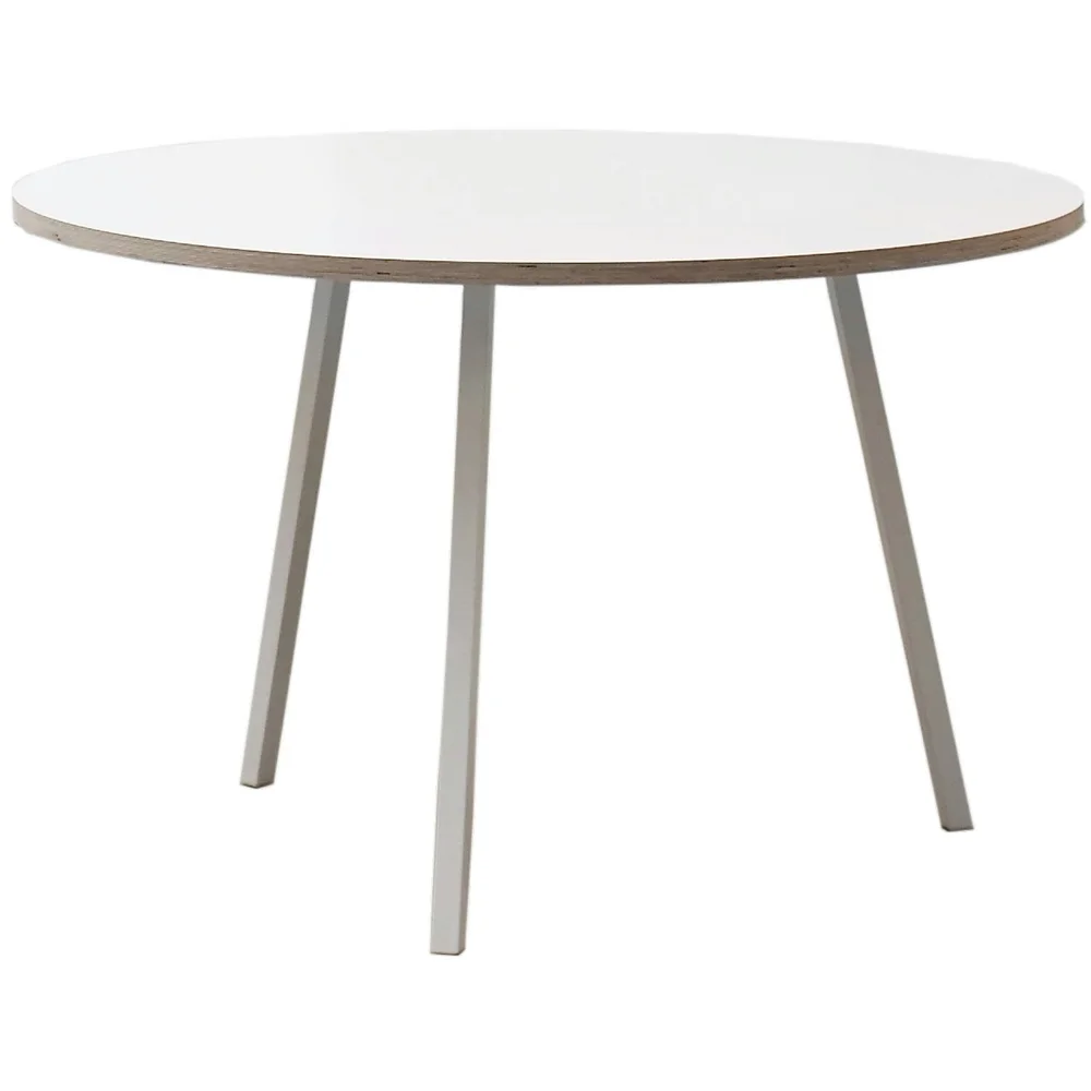 Loop Stand Round Spisebord Ø105 cm, Hvit v:9504107