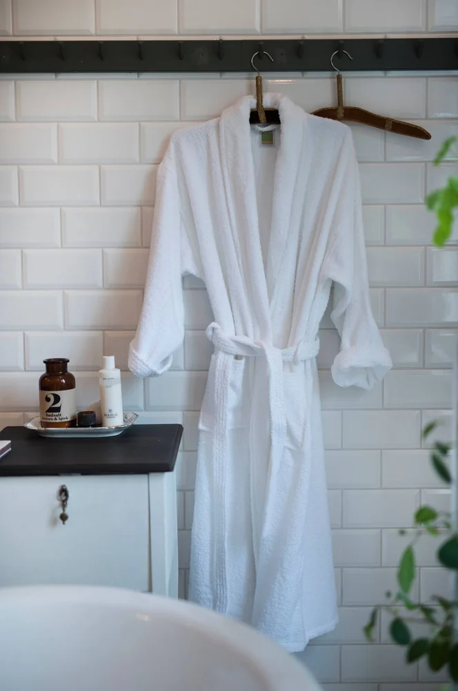 Badekåpe 360 g, unisex – Hvit – Tekstiler | m v:1733409