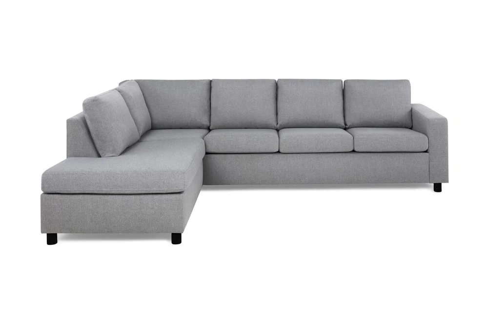 Crazy 4-seters Venstrevendt L-formet Sjeselongsofa i Stoff v:5250652