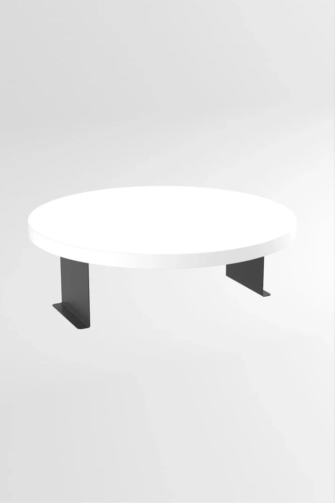 Armlenetbord Homitis Armona brett (32 x 10 x 32 cm) Hvit v:5125654