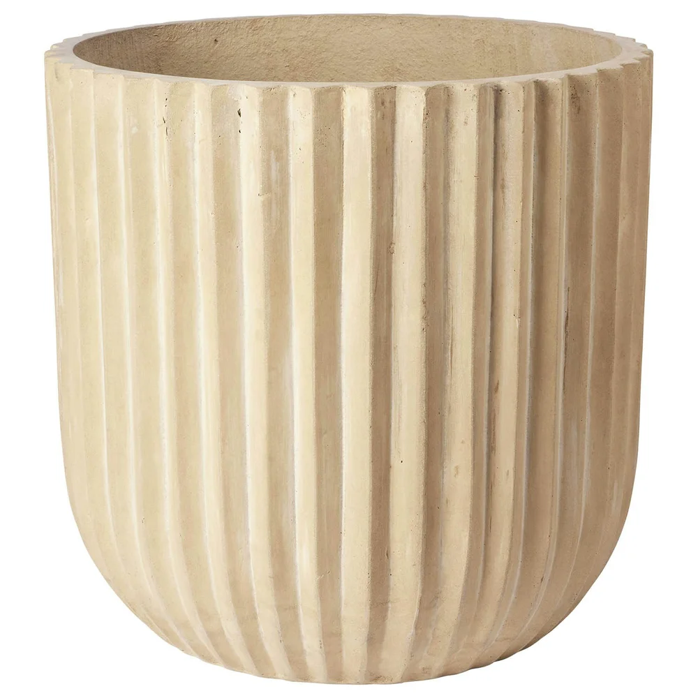 Fiber Krukke Antique Beige, 50 cm v:3681414 Fiber Krukke Antique Beige, 50 cm v:3681414