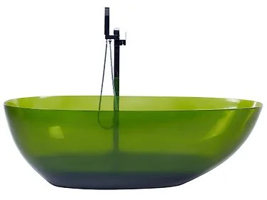 Frittstående badekar BLANCARENA 170 x 78 cm Grønn v:5409257 Frittstående badekar BLANCARENA 170 x 78 cm Grønn v:5409257