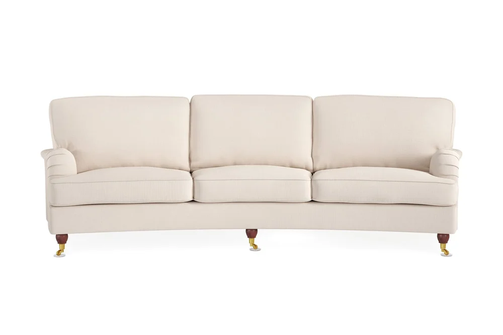 Howard Lyx 4-seters Svunget Manchestersofa v:6118950