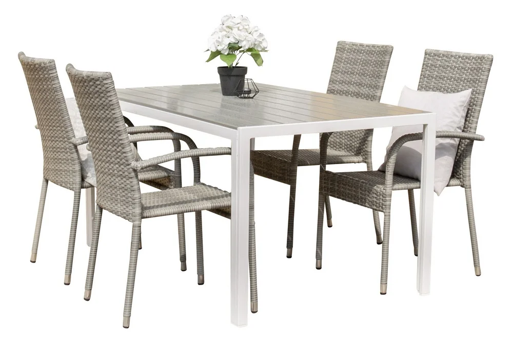 Break Spisegruppe + 4 stoler v:6460627 Break Spisegruppe + 4 stoler v:6460627