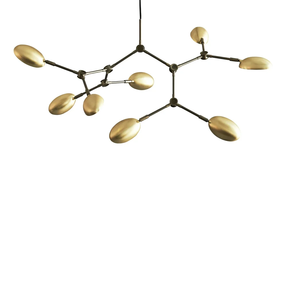 Drop Mini Lysekrone, Messing v:6567733