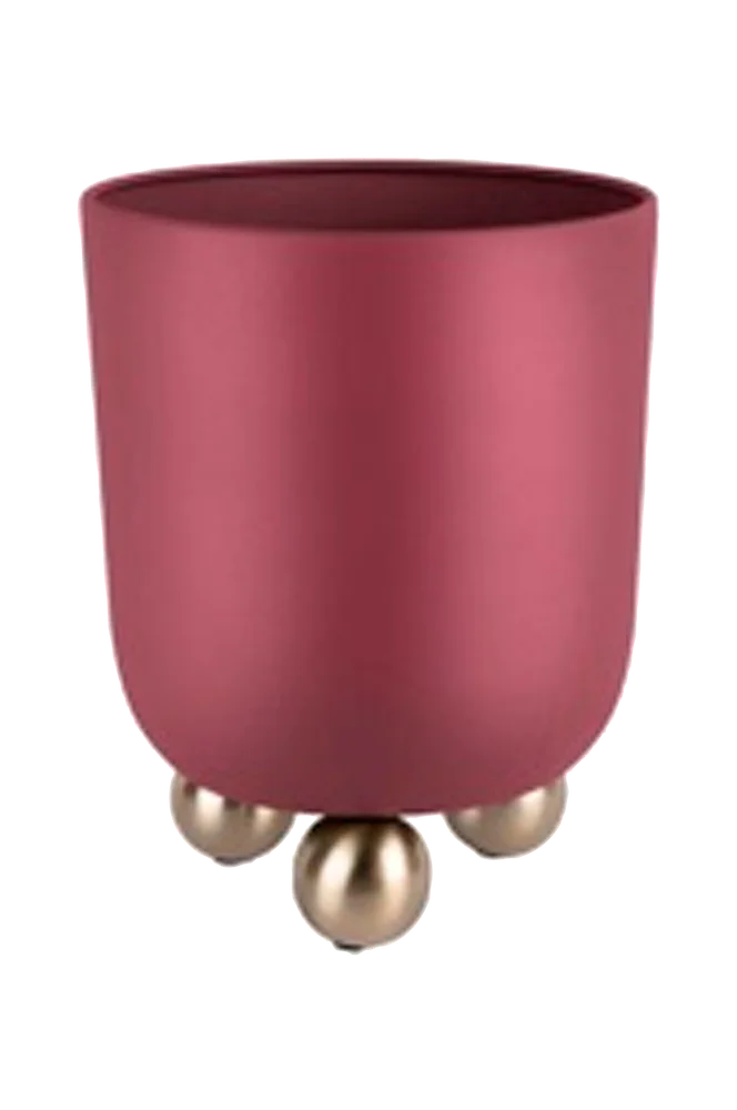 Potteplante Estilo Medium - Rød - Dekor | m v:8613559