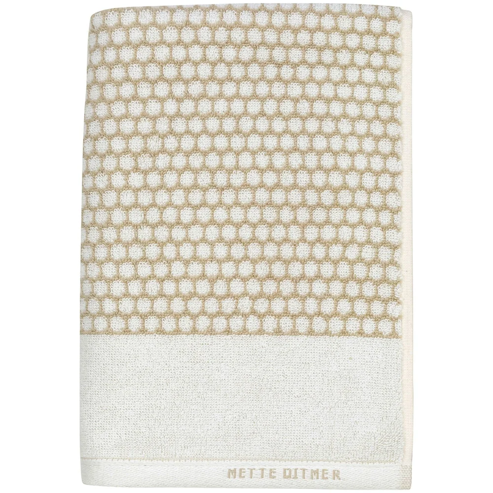 Grid Håndkle Sand, 100×50 cm v:2561574 Grid Håndkle Sand, 100×50 cm v:2561574