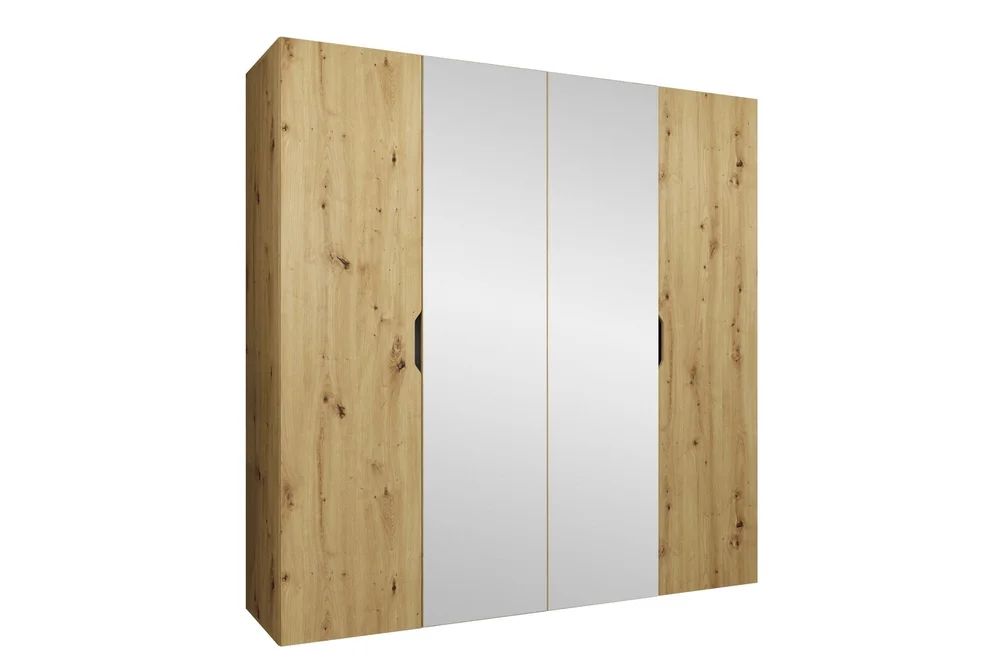 Abano Garderobeskap Med Speil 52x202 cm v:6337691