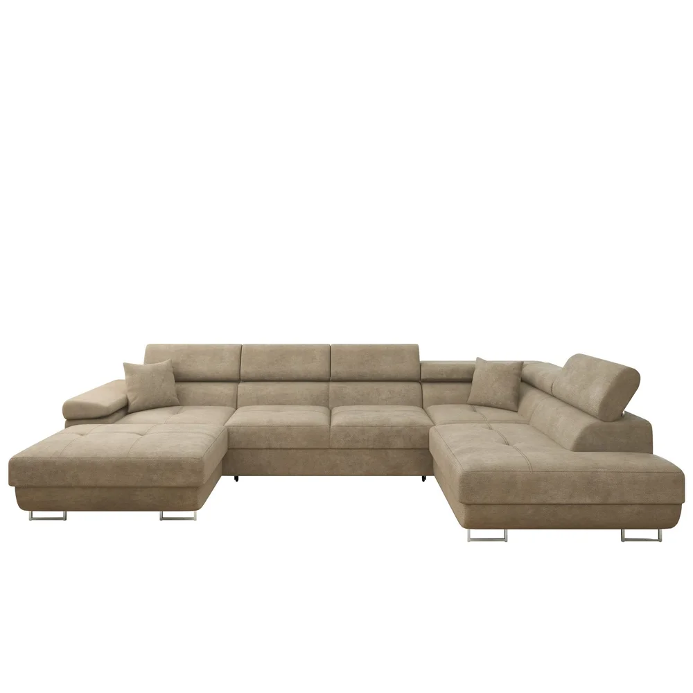 Gabina 5-seters U-formet sovesofa med divan og sjeselong v:8255883