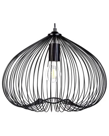 Pendellampe TORDINO Metall Svart v:6592568