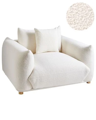 Lenestol LUVOS Bouclé Off white v:5401492