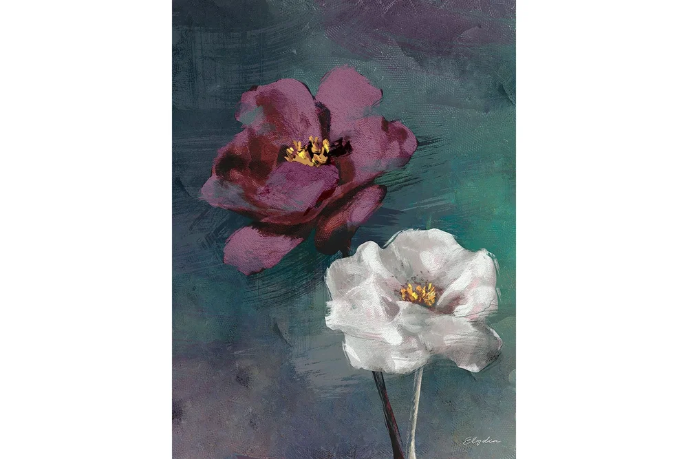 Canvasbilde Fiolett Rose v:9327881