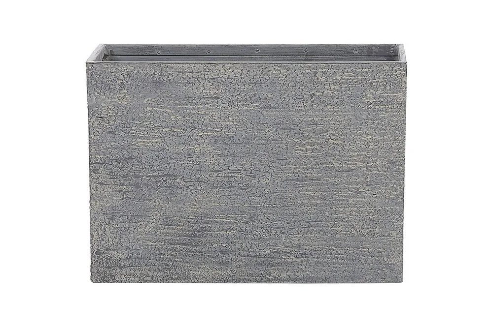 Trädgårdskruka Beliani Edessa Beige, 80x34x56 cm Grey 80x34x56 cm v:1912212