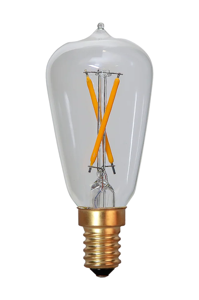 E14 ST38 30lm 2100K 7-p – Transparent – Belysning | m v:2314096 E14 ST38 30lm 2100K 7-p – Transparent – Belysning | m v:2314096