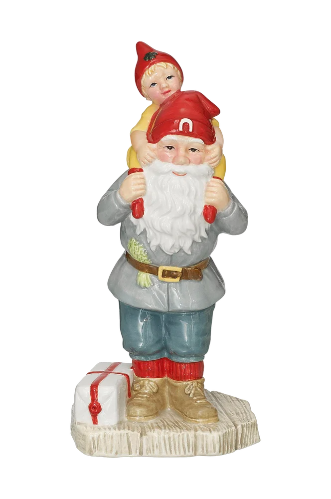 JENNY-tomten & Lillan, 16cm – Flerfarget – Dekor | m v:8816461