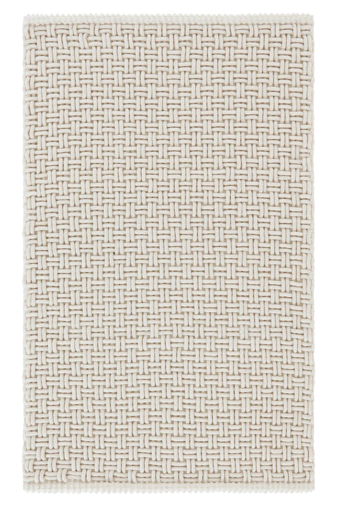 PANAMA baderomsmatte 50x80 cm - Hvit - Tekstiler | m v:2554458