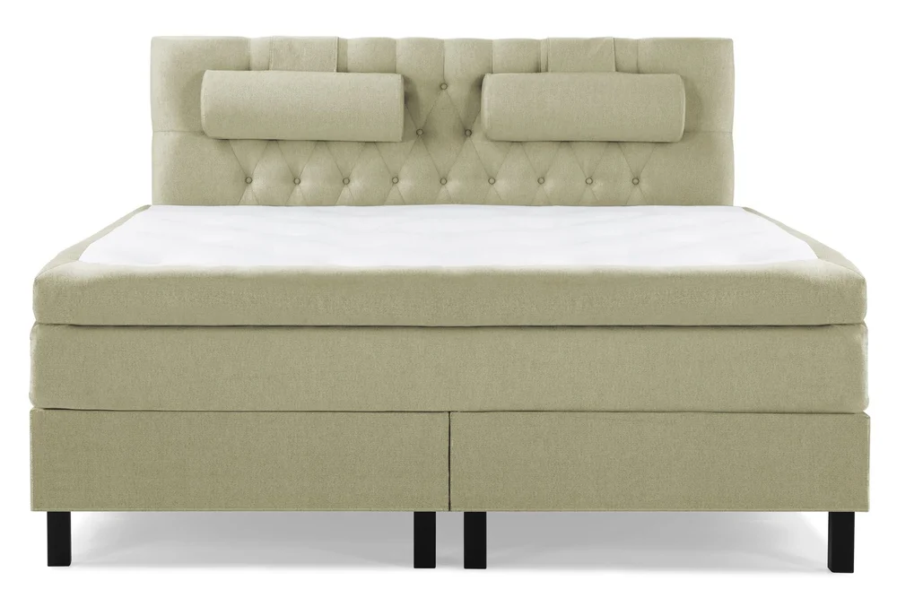 Lucky Komplett Sengepakke 180x200 Polyeter Diamant Sengegavl v:4413721