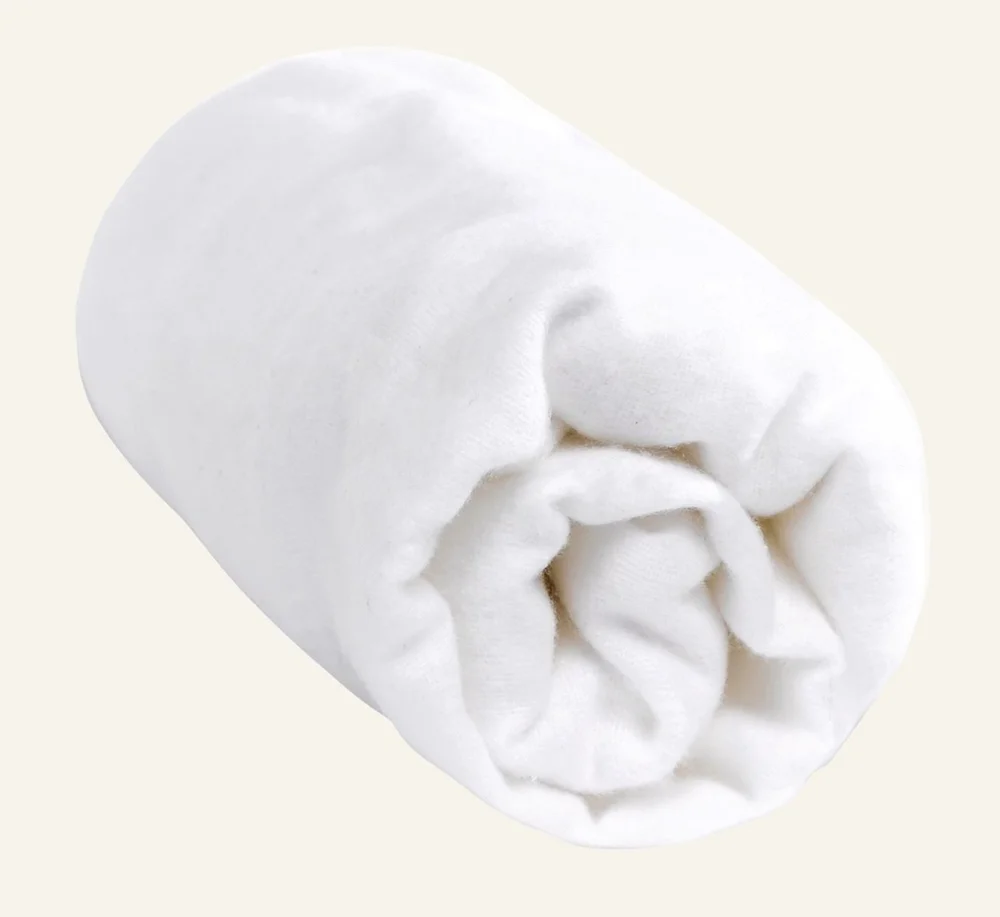 Barnelaken hvit – 60×120 cm v:7943457