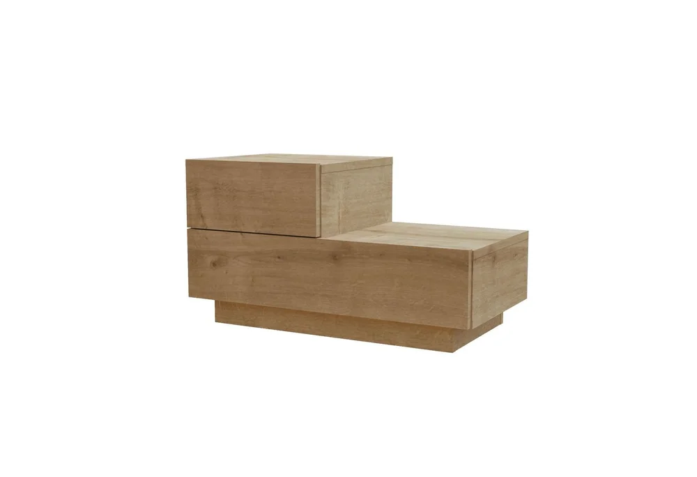 Nattbord Homitis Kayra (70 x 35 x 38,3 cm) Sapphire Oak v:2819114