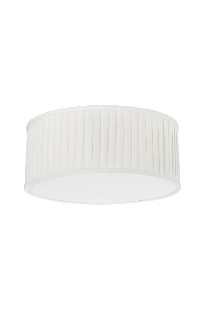 Plafond Plissé 45 cm – Hvit – Belysning | m v:7961288 Plafond Plissé 45 cm – Hvit – Belysning | m v:7961288