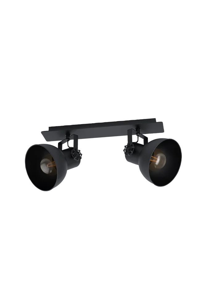 Spotlight Barnstaple 1 2-Light – Svart – Belysning | m v:9203654