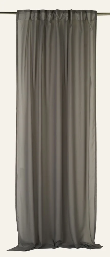Gardin mørk grå – 130×240 cm v:2596714 Gardin mørk grå – 130×240 cm v:2596714