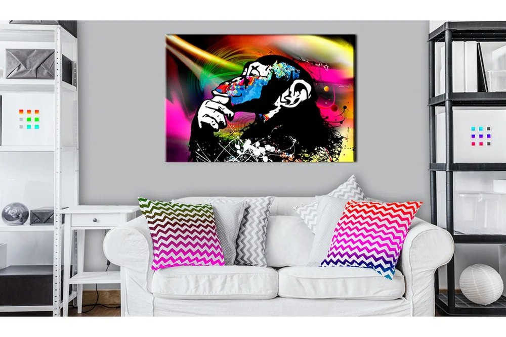 Tavle Monkey Disco 60X40 v:2708928