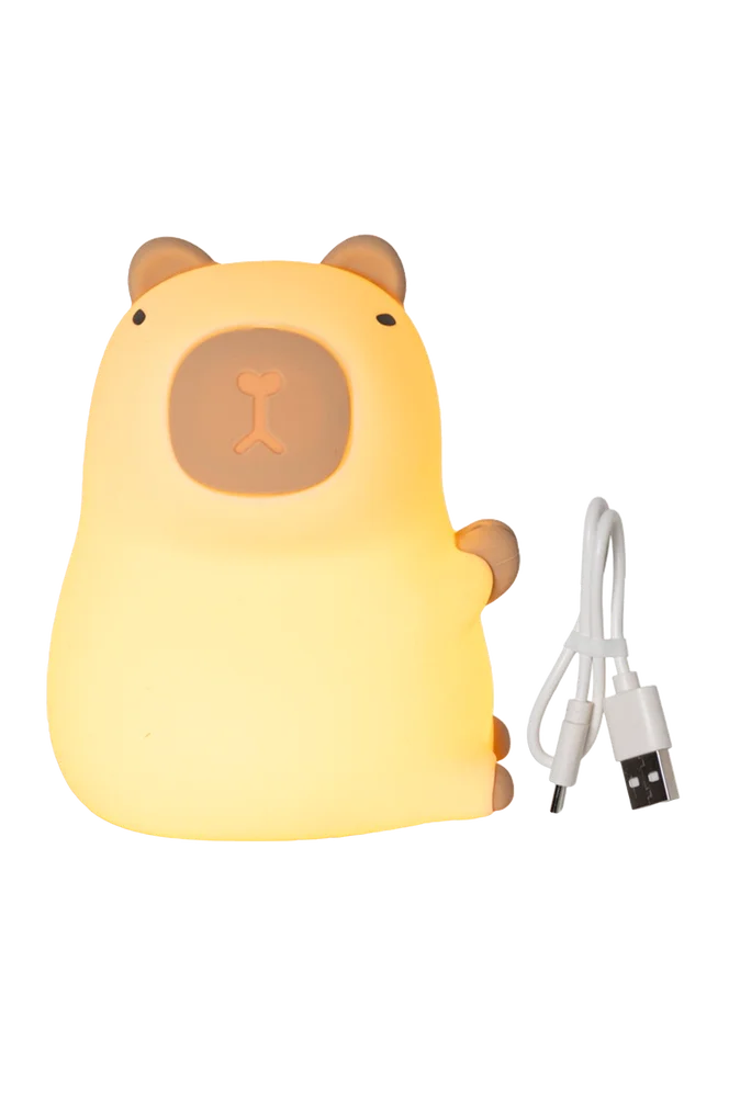 Nattlys Capybara Functional LED - Hvit - Barnerom | m v:1781669