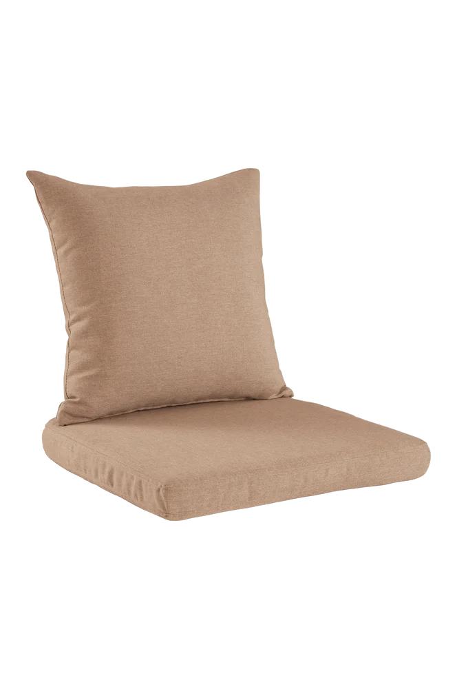 MENTON putesett utendørs stol – Beige – Utemøbler & hage | m v:1969020 MENTON putesett utendørs stol – Beige – Utemøbler & hage | m v:1969020