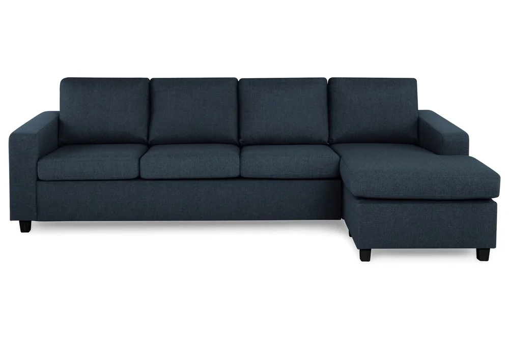 Crazy 4-seters Vendbar L-formet Sjeselongsofa i Stoff v:7398372